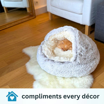 Cozy cocoon - pet bed